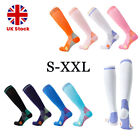 UK Stock Compression Socks Graduated Support Performance Running Stockings S-XXL