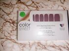 ???? *Color Street* Dusty Pink Manchester Mauve Nail Strips New Htf