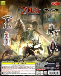 Yujin SR The Legend of Zelda Twilight Princess 4 Gashapon Figure Link Zant Midna - Picture 1 of 7