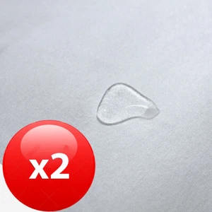 2 Stk Baby Inkontinenz Matratzenauflage 100x100 cm Nässeschutz Bett wasserdicht - Bild 1 von 20