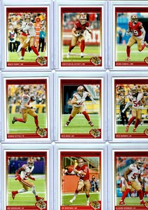 2024 Score Football San Francisco 49ers Team Set 10 Base Cards + 2 Insert Cards - Bild 1 von 4