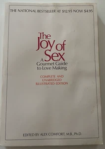 Vintage 1972 The Joy of Sex Complete Unabridged Illustrated Edition Softcover - Picture 1 of 1