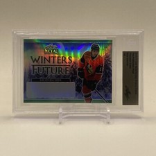 2016-17 LEAF METAL WINTERS FUTURE NICO HISCHIER GREEN Pre Production 1/1