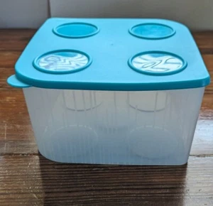 TUPPERWARE VINTAGE - VERDE ACQUA FRESCA E FRESCA/CHIARO/22 TAZZA/#5638A - Foto 1 di 7