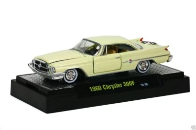 M42 31500 20 M2 MÁQUINAS AUTO THENTICS 1960 CHRYSLER 300F AMARILLO 1:64 Foto 1 de 2