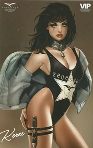 Zenescope GRIMM MÄRCHEN 39 VIP Sammlerstück Abdeckung von KERES von Keith GARVEY NM - Bild 1 von 1