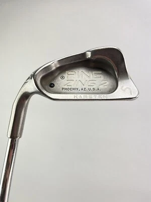 Ping Zing2 5 Iron Black Dot Stiff Flex Steel /Left Handed /New Grip /19986 - Image 1 of 4