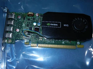 Tarjeta de gráficos de bajo perfil Nvidia NVS 510 2 GB DDR3 PCIe 2,0x16 mini puerto de pantalla - Imagen 1 de 8