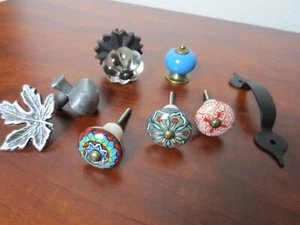 Weltmarkt Großpackung Posten von 8 Keramik Metall Schubladenknöpfe - Bild 1 von 12