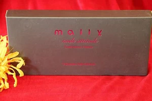 MALLY NUDE ATTITUDE EYESHADOW EYE SHADOW PALETTE 12 SHADES BRUSH BOXED AUTHENTIC - Picture 1 of 2