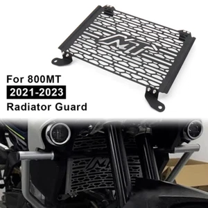 Motorrad Stahl Kühlergrill Schutz Abdeckung Schwarz für CF-MOTO 800MT 2021-2023 - Bild 1 von 7