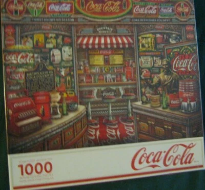 Coca Cola puzzle....2018...."History/Histoire/Historia."...NIB..made in USA - Image 1 of 4