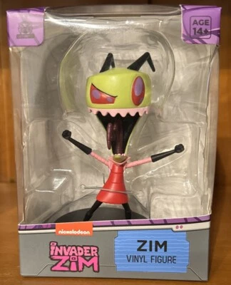 2023 Nickelodeon Invader Zim Culturefly ZIM Vinyl Figure 5IN - Image 1 of 4