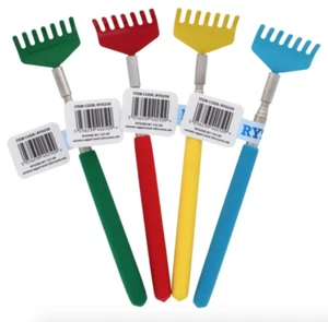 Telescopic Extendable Handy Metal Portable Back Scratcher Pocket - Picture 1 of 21
