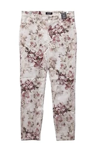Buffalo sz:10/30 Womens High Rise Stretch Skinny Jean Cotton Tencel Pants Floral - Picture 1 of 7