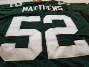CLAY MATTHEWS TRIKOT GREEN BAY PACKERS HERREN GRÖSSE 52 XL REEBOK GRÜN - Bild 1 von 3