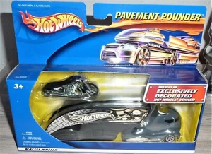 Hot Wheels 2001 Truckset Pavement Pounder Camion + Bike 47039 - Foto 1 di 2