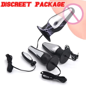 E-Stim Electro Host Pulse Shock Plug Therapy Device Male BDSM - Picture 1 of 16