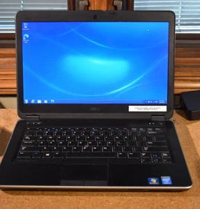 Dell Latitude E6440 Intel Core i5-4300M 4GB 320GB Windows 7 Pro 32-bit Webcam - Picture 1 of 16