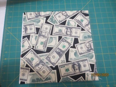 1 yarda x 42" Moneda Novedad Tela Placeres y Pasatiempos Robert Kaufman D#5211 Foto 1 de 4