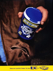 ECLIPSE GUM AD #16 RIVISTA promo AD 2007 MANTIENI FELICI I TUOI PACCHETTI - Foto 1 di 2