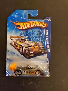 2010 Hot Wheels HW Racing #8/10, Riley & Scott Mk III, Gray, Snowflake Card  - Picture 1 of 6