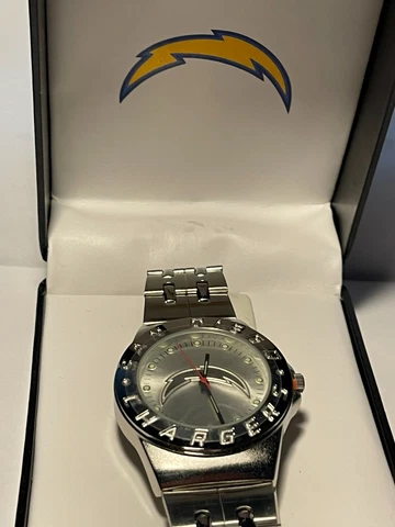 Los Angeles Chargers NFL Stainless Steel Watch by Game Time NEW Cover