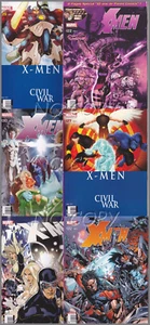 COMICS X MEN MARVEL 1ère série de 6 N° 122/125/127/130/132/153 de 2007 a 2009 - Picture 1 of 1