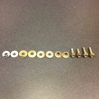 Husqvarna Te610SM TE 610 SM 2000 00 Super Moto guardabarros delantero hardware Foto 1 de 4