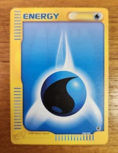 Wasser Energie Pokemon Karte, Expedition Set 165/165 - Bild 1 von 2