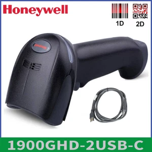 Honeywell 1900-C 1900GHD-2USB-C 1D 2D Handheld Barcode Scanner With USB Cable - Picture 1 of 4