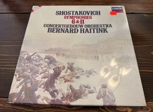 SEALED BERNARD HAITINK – SHOSTAKOVICH symphonies nos.6 & 11 – DECCA 411939-1 LP - Picture 1 of 5