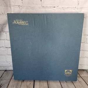 Vintage 1977 Scrabble Deluxe Edition Turntable Complete - Selchow & Righter USA - Picture 1 of 8