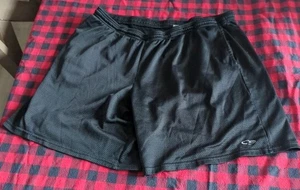 Pantalones Cortos Champion Malla Adulto Talla XL Negros Gimnasio Entrenamiento Entrenamiento Informales Para Hombre - Imagen 1 de 6