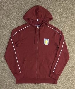 Official Aston Villa Full Zip Hooded Jacket, Medium, Excellent Condition - Picture 1 of 3
