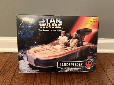 Star Wars Power Of The Force Landspeeder New In Original Box - Image 1 of 4