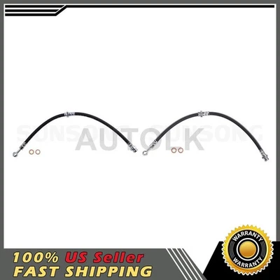 Sunsong 前刹车线软管 适合 2001 2002 2003 2004 2005 现代圣达菲_LK — 第 1/4 张图片