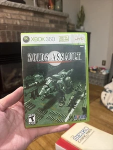 Zoids Assault (Microsoft Xbox 360, 2008) Game Disc and Case - Picture 1 of 4