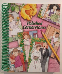 Polished Cornerstones Book Godly Womanhood Homeschool Activities Doorposts Good - Imagen 1 de 7