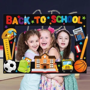 School Season Back To School Photo Props Birthday Party Celebration - Picture 1 of 12