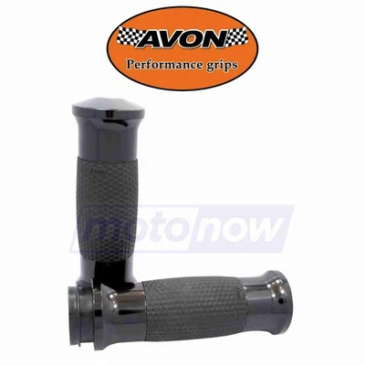 Avon Grips Air Gel Grips for 2004-2006 Harley Davidson FLHRSI Road King ci - Image 1 of 4