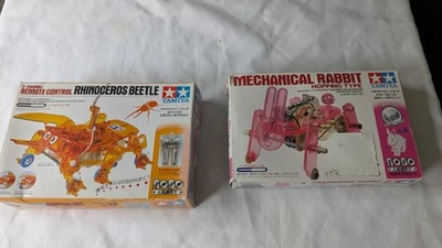 TAMIYA Series #8 Mechanical Rabbit & #18 2-Channel RC Rhinoceros Beetle - Image 1 of 4