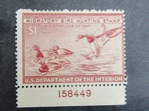 nystamps US Duck Stamp # RW13 Mint OG LH P #     N14x2176 - Picture 1 of 2