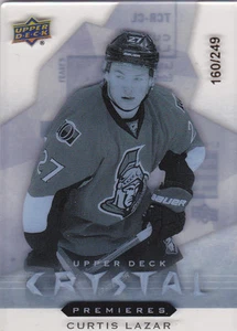 14-15 Trilogy Curtis Lazar /249 Rookie Crystal Premieres 2014 Level 2 - Picture 1 of 1