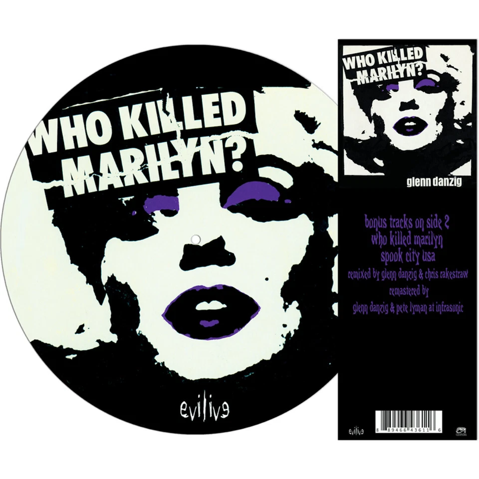 DANZIG Who Killed Marilyn? - LP / Picture Vinyl (2023) (Glenn Danzig) - Bild 1 von 1