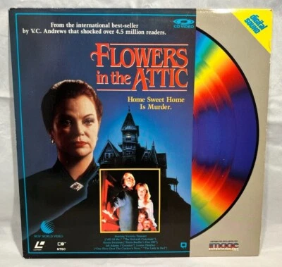FLOWERS IN THE ATTIC Laserdisc 1987 Movie Video Digital Sound Extended Play   - Image 1 of 3