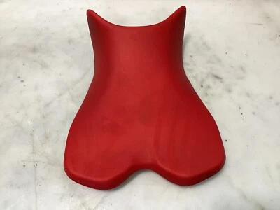 09-14 Yamaha YZF R1 YZFR1 ASIENTO CONDUCTOR DELANTERO ALMOHADILLA SILLÍN PILLÓN ROJO OEM Foto 1 de 2