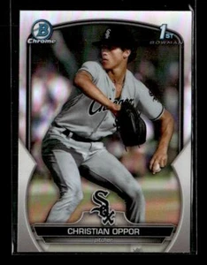 2023 Bowman Draft #BDC-82 Christian Oppor Chrome Refractor Chicago White Sox - Bild 1 von 2