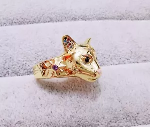 Thomas Sabo Ring Katze Gold TR2290-471-7 Größe 54 - Bild 1 von 8
