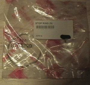 GENUINE APRILIA RS50 SR50 SPRING CLAMP RING FORK SEAL STOPPER RING AP8203790 NEW - Picture 1 of 1